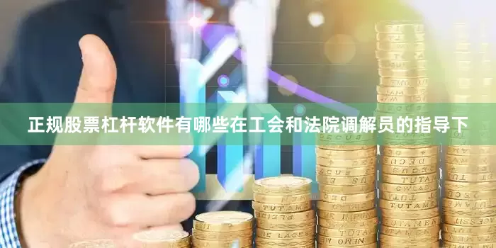 正规股票杠杆软件有哪些在工会和法院调解员的指导下